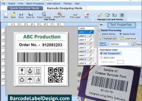 Software Barcode Label screenshot