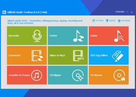 GiliSoft Audio Toolbox screenshot