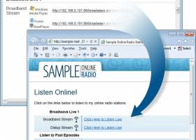 BroadWave Free Streaming Audio Server screenshot