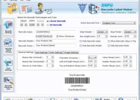 Barcode Maker for Healthcare Industry screenshot
