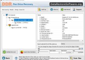 USB Drive Data Restore Software screenshot