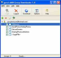 MSN Group Downloader screenshot