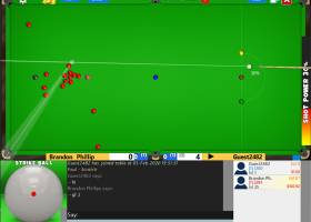 Flash Snooker Game screenshot