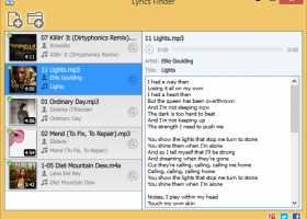 MediaHuman Lyrics Finder screenshot