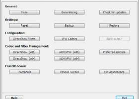 K-Lite Codec Tweak Tool screenshot