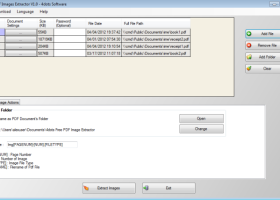 Free PDF Image Extractor 4dots screenshot