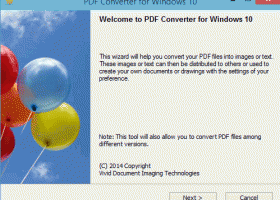 PDF Converter for Windows 10 screenshot