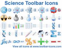 Science Toolbar Icons screenshot
