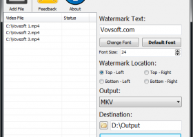 Vov Watermark Video screenshot