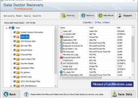 Memory Card Restore Program screenshot
