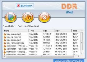 iPod Recovery screenshot