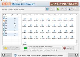 Memory Card Data Recovery Tool screenshot