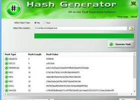 Hash Generator screenshot