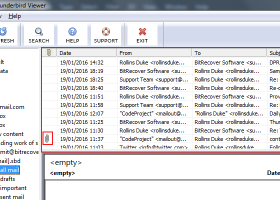 View Thunderbird msf files screenshot