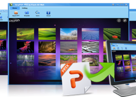 PowerPoint to Flash 3D Wall screenshot