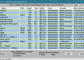 WiFiLimit screenshot