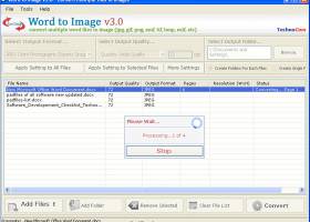 Word To Image Converter screenshot