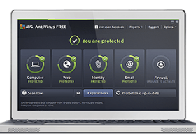AVG AntiVirus FREE screenshot