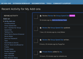 Group Speed Dial for Firefox screenshot