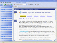 FontNet Explorer screenshot