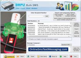 Modem Text Messaging screenshot