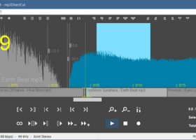 mp3DirectCut screenshot