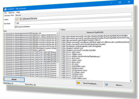 Vovsoft URL Extractor screenshot