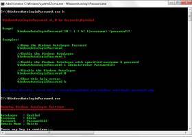 Autologin Password for Windows screenshot
