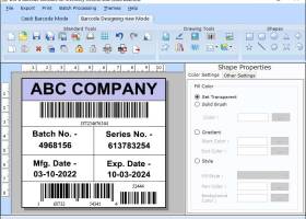 Windows Barcode Software For Inventory screenshot