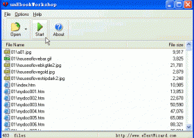unEbookWorkshop screenshot