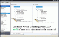 LANDPARK ACTIVE DIRECTORY/OPENLDAP FRA screenshot