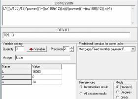 Multivariable calculator - SimplexCalc screenshot