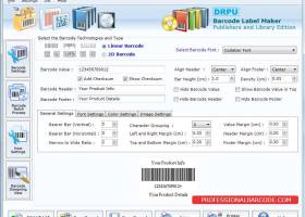 Library Barcode Labels screenshot