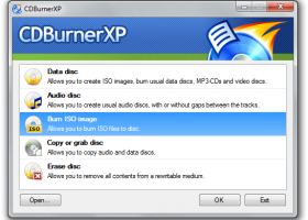 CDBurnerXP screenshot