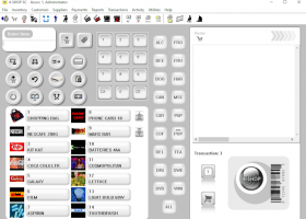 4-Shop SC Point of sale screenshot