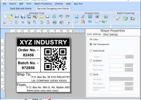 Windows Corporate Barcode Maker tool screenshot