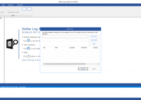 Stellar Log Analyzer for MS SQL screenshot
