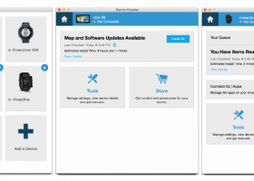 Garmin Express screenshot
