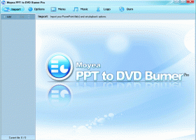 Moyea PPT to DVD Burner Pro screenshot