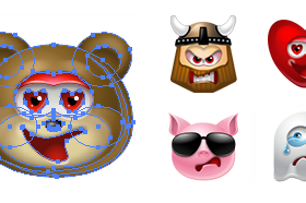 Icons-Land Vector Multiple Smileys screenshot