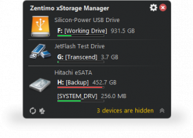 Zentimo xStorage Manager screenshot