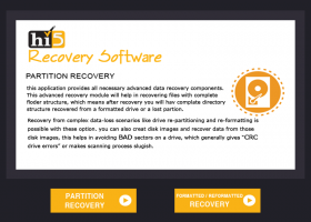 Hi5 Software Partition Recovery screenshot