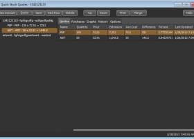 Quick Stock Quotes screenshot