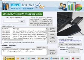 Multi Mobile Messaging Software screenshot