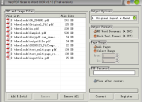 VeryUtils Scan to Word OCR Converter screenshot
