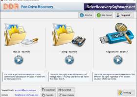 Windows Pen Drive Recovery Software screenshot