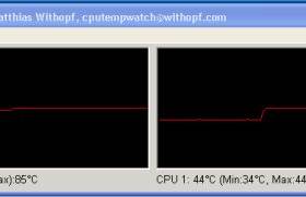 CPUTempWatch screenshot