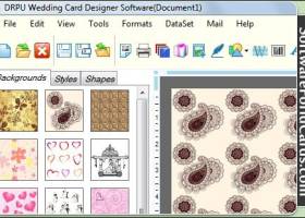 Software for Wedding Cards screenshot