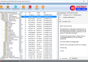 Instant Data Care EDB to PST screenshot