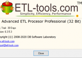 Advanced ETL Processor Professional screenshot